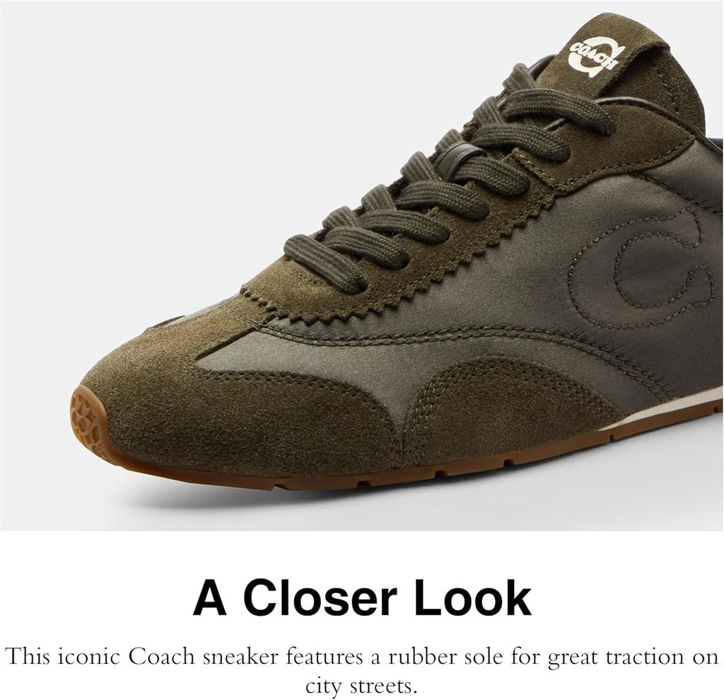 Coach Coach Womens Flat Sneaker 4