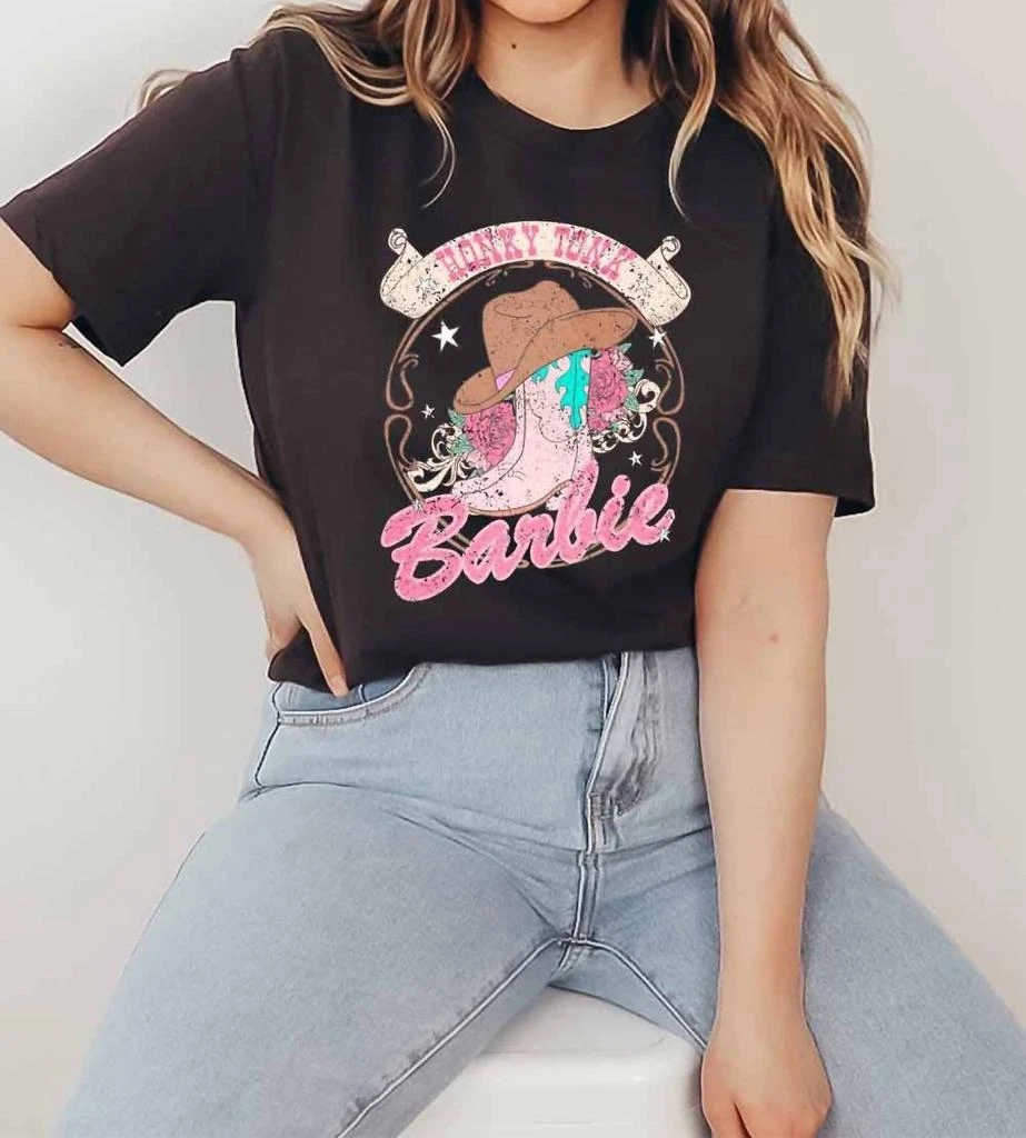 Amerikan Basics Amerikan Basics - Western Barbie Graphic Tee 1