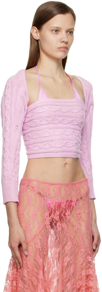 Gimaguas SSENSE Exclusive Pink Mariona Sweater 2