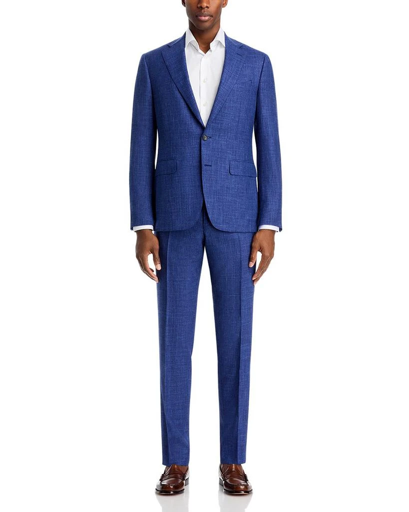 Canali Capri Wool, Silk & Linen Mélange Slim Fit Suit 1