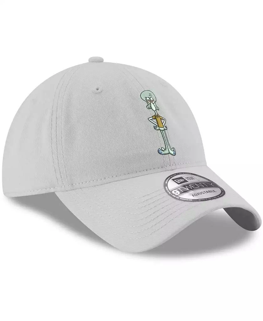 New Era Men's Gray Squidward Tentacles 9TWENTY Adjustable Hat 3