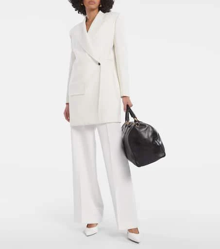 Khaite River leather slingback pumps 2