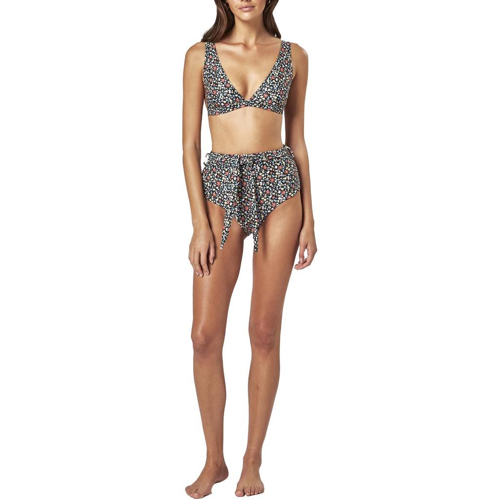 Charlie Holiday Cabana Womens Floral High Waist Swim Bottom Separates