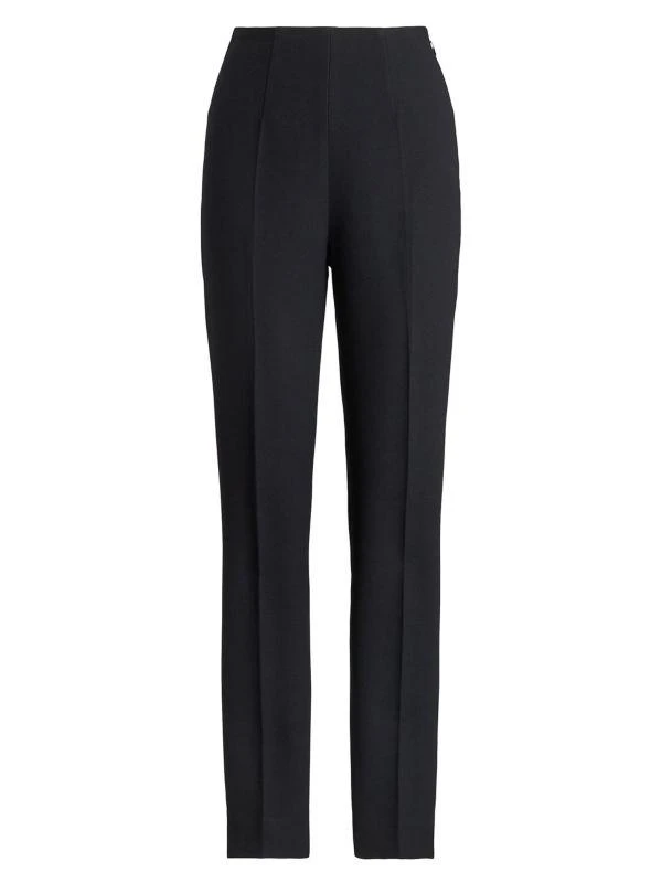 Ralph Lauren Bobbi Sculpted Wool-Blend Ankle Pants 5