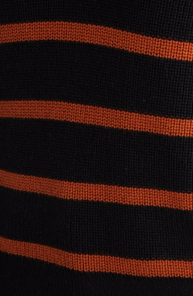 Caslon Half Button Pima Cotton Blend Sweater 6