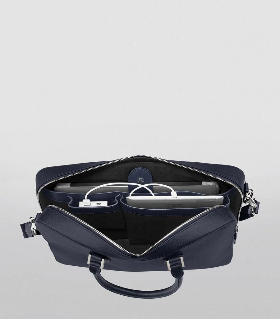 Aspinal of London Small Leather Mount Street Bag 5