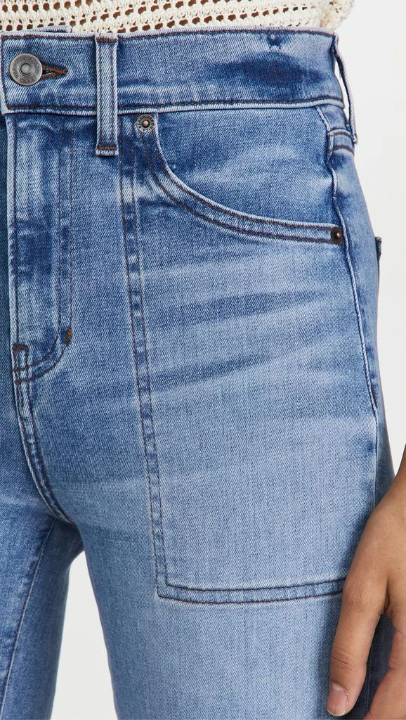 VERONICA BEARD Crosbie Wide Leg Jeans 5