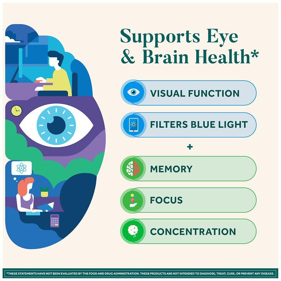 Neuriva Brain + Eye Health Support Capsules
