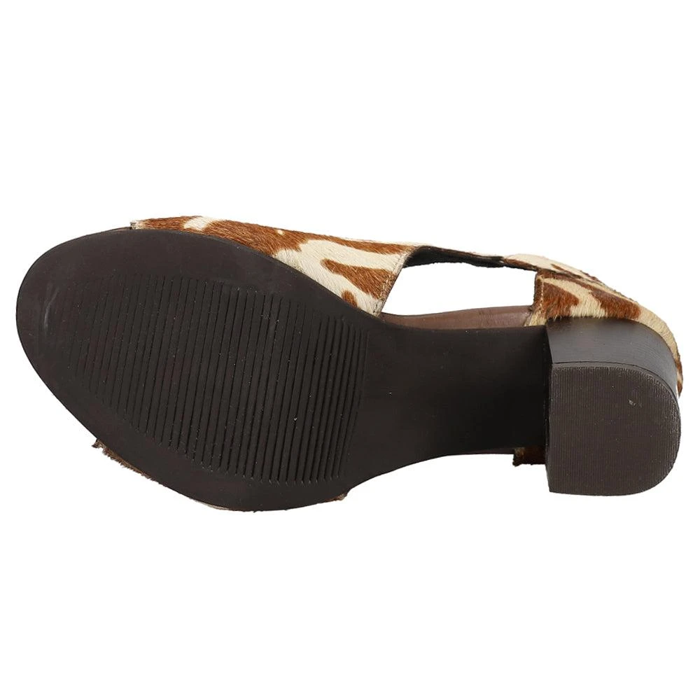 Roper Mika Cow Peep Toe Shootie Pumps 5