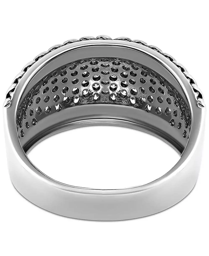 Macy
s Cubic Zirconia Pavé Statement Ring in Sterling Silver 5