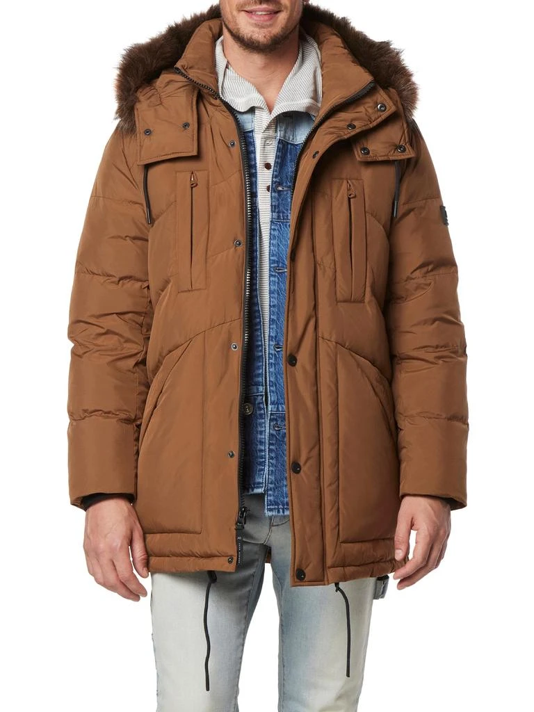 Andrew Marc Tremont Faux Fur Trim Parka 3