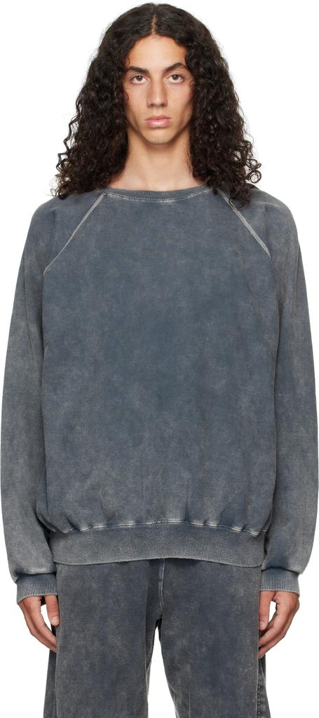 Omar Afridi Gray Shabby Sweatshirt