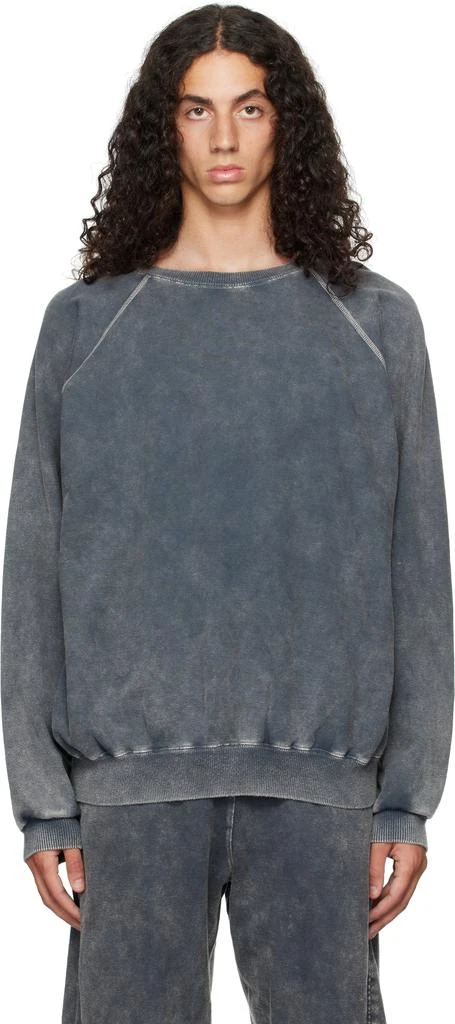 Omar Afridi Gray Shabby Sweatshirt 1