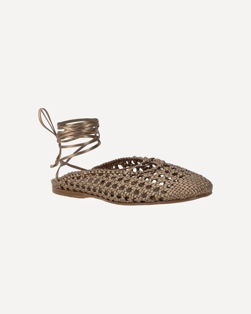 FORTE_FORTE Leather net-effect Mules 4