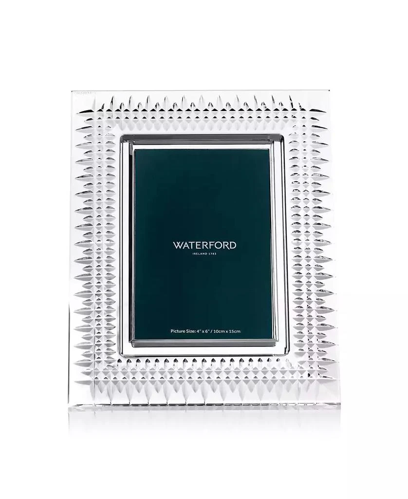 Waterford Crystal Lismore Diamond Picture Frame, 4x6" 2