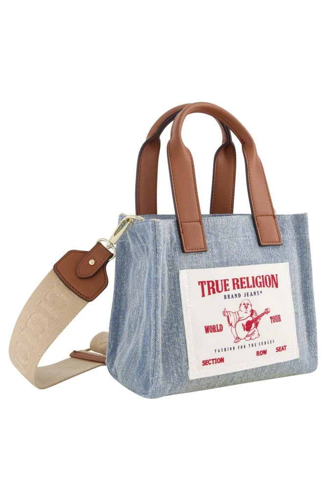 True Religion Canvas Mini Tote Bag 3