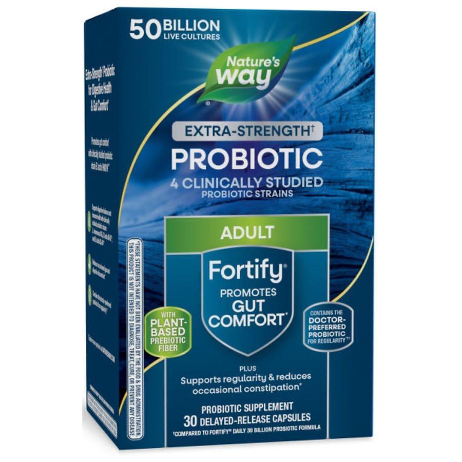Nature's Way Fortify Daily 50 Billion Vegetarian Capsules