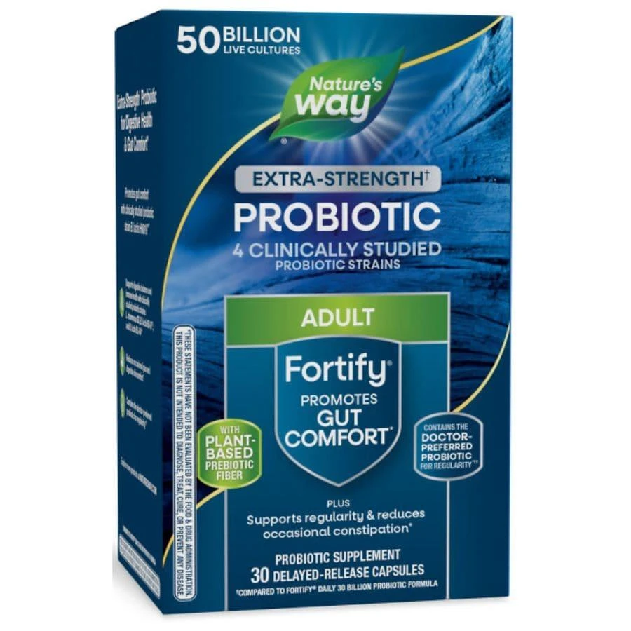Nature's Way Fortify Daily 50 Billion Vegetarian Capsules 1