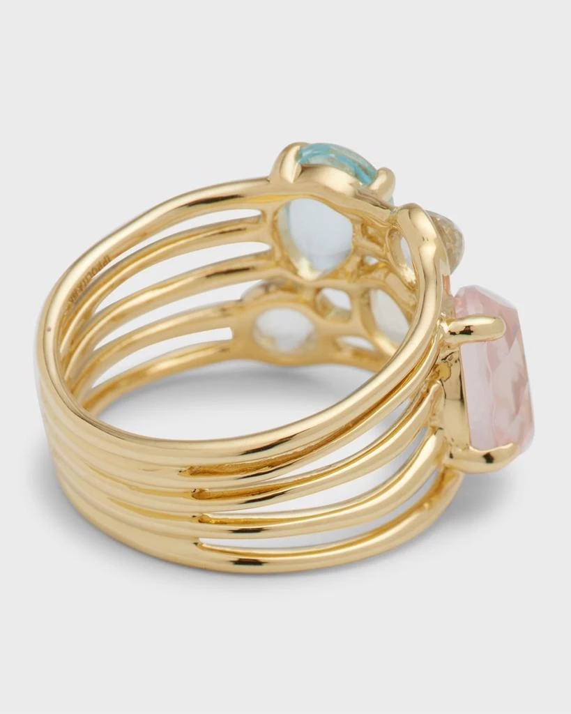 Ippolita 18K Rock Candy Gelato 6-Stone Cluster Ring in Sorbet, Size 7 4