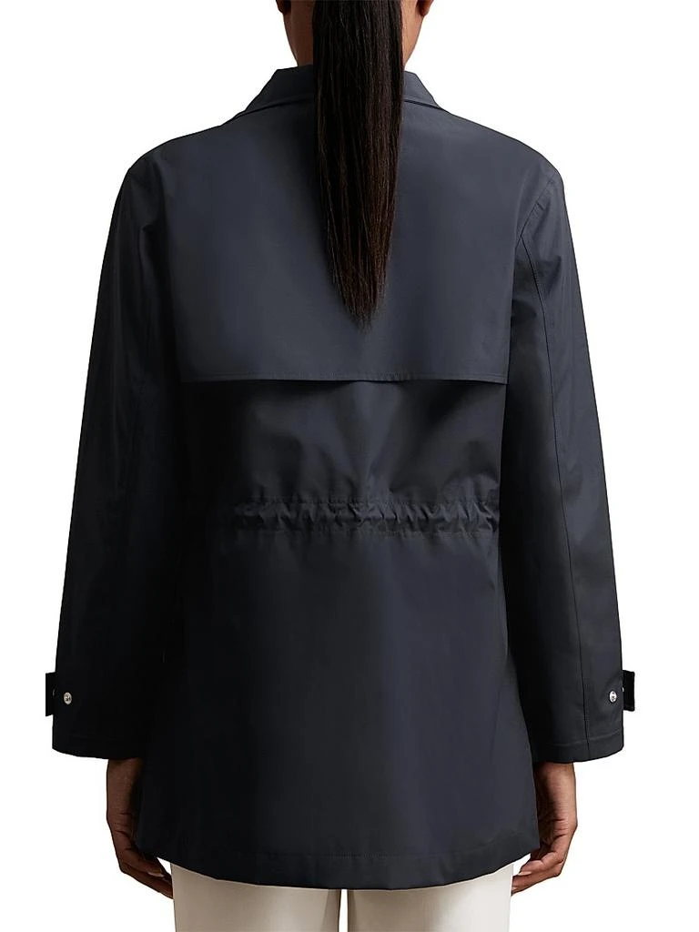 REISS Tia Hooded Raincoat 4