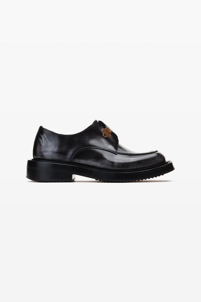 Alexander Wang Black & Grey Leather Dixon Derby