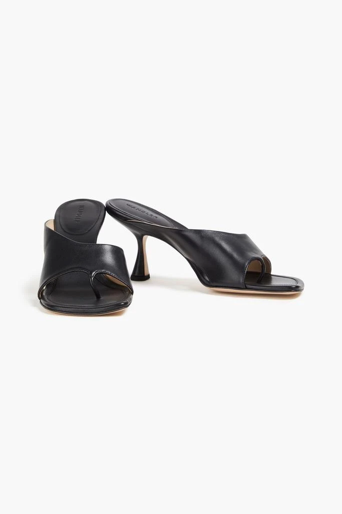 Wandler Julio leather mules 2