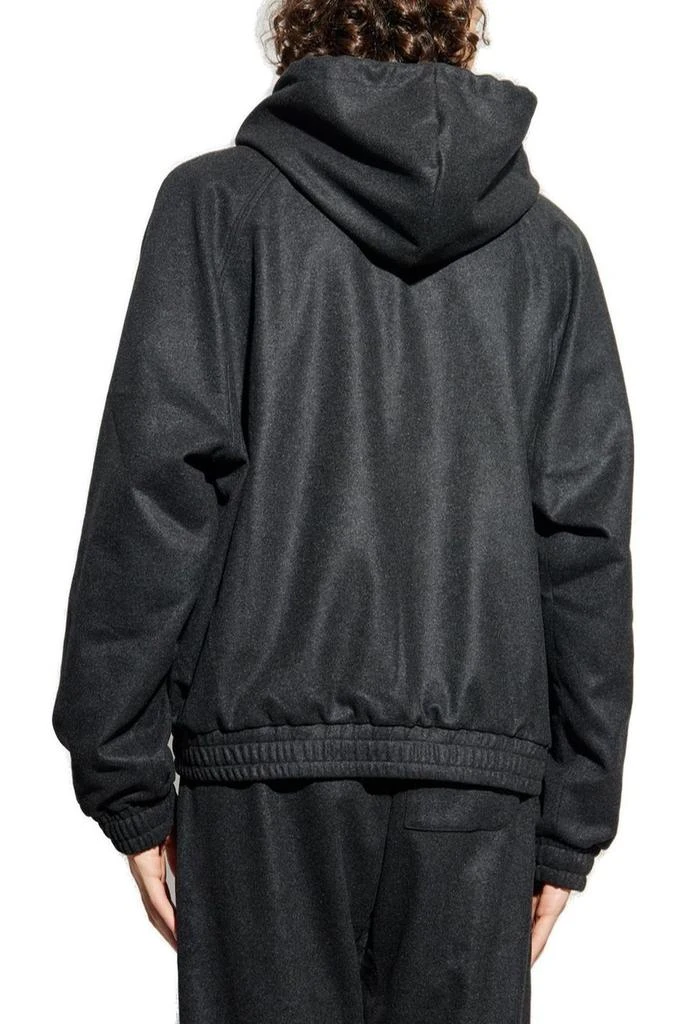 Fendi Fendi FF Plaque Zip-Up Hoodie 3