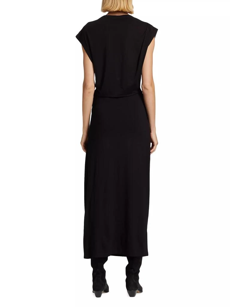 Isabel Marant Étoile Naerys Gathered Jersey Dress 5
