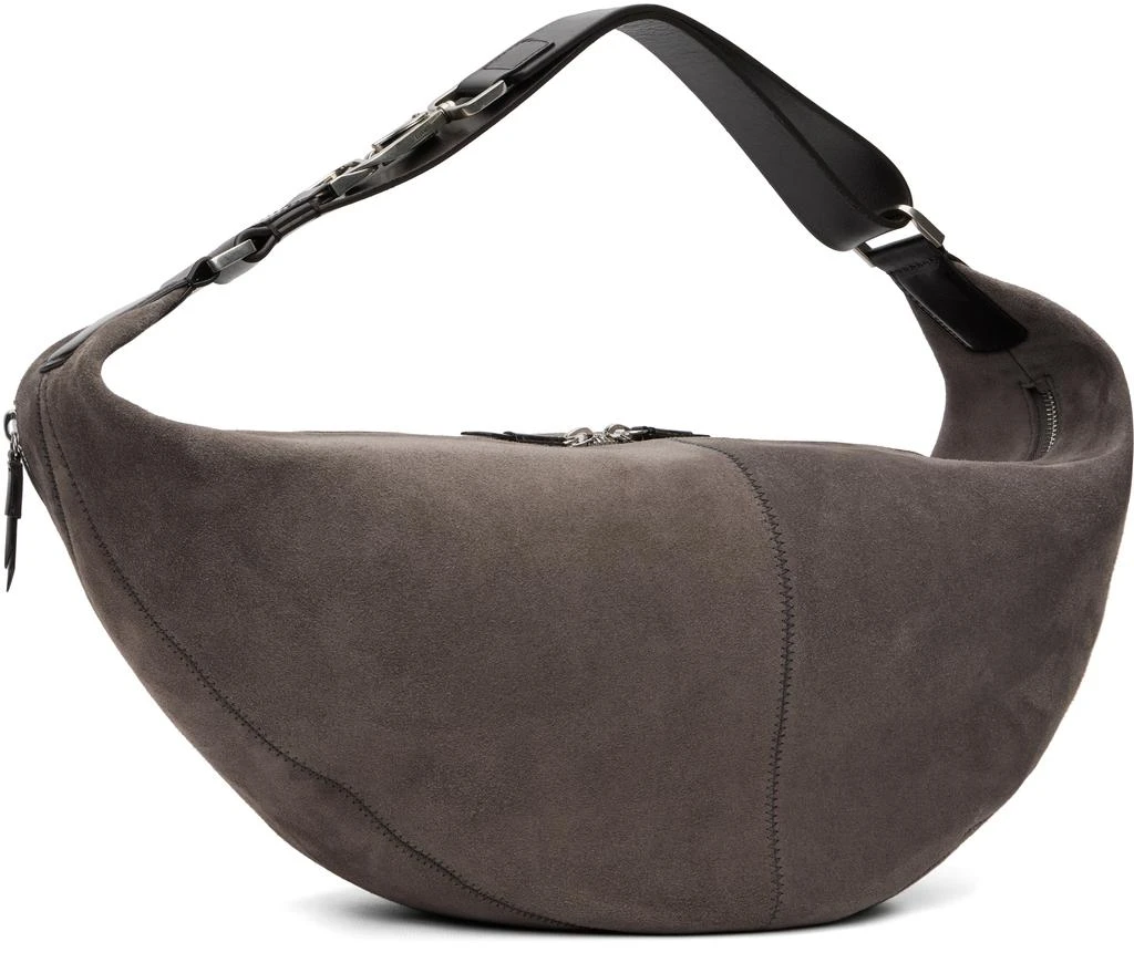 Lemaire Taupe Quiver Clip Bag 3
