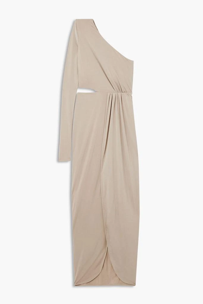 GAUGE81 Suani one-sleeve cutout stretch-jersey maxi dress 1