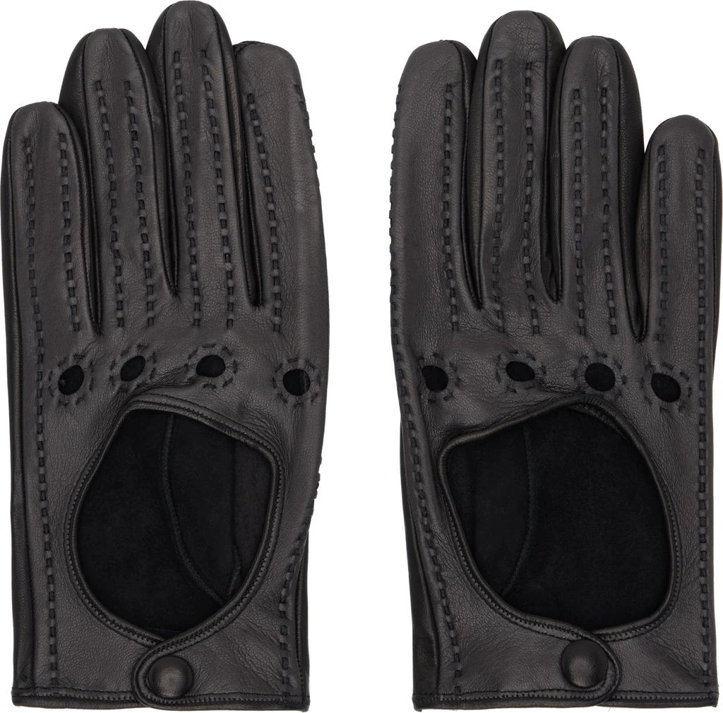 Omar Afridi Black Nappa Driving Gloves 1