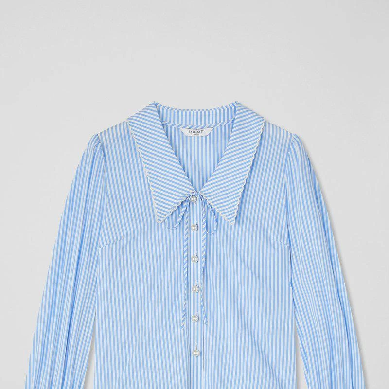 L.K. Bennett Beecham Woven Tops 1