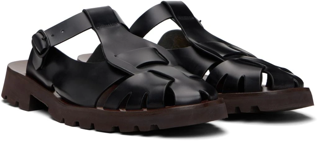Hereu Black Canya Sport Sandals 4