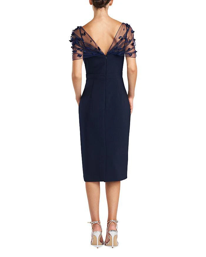 Theia Gia Shawl Dress 2