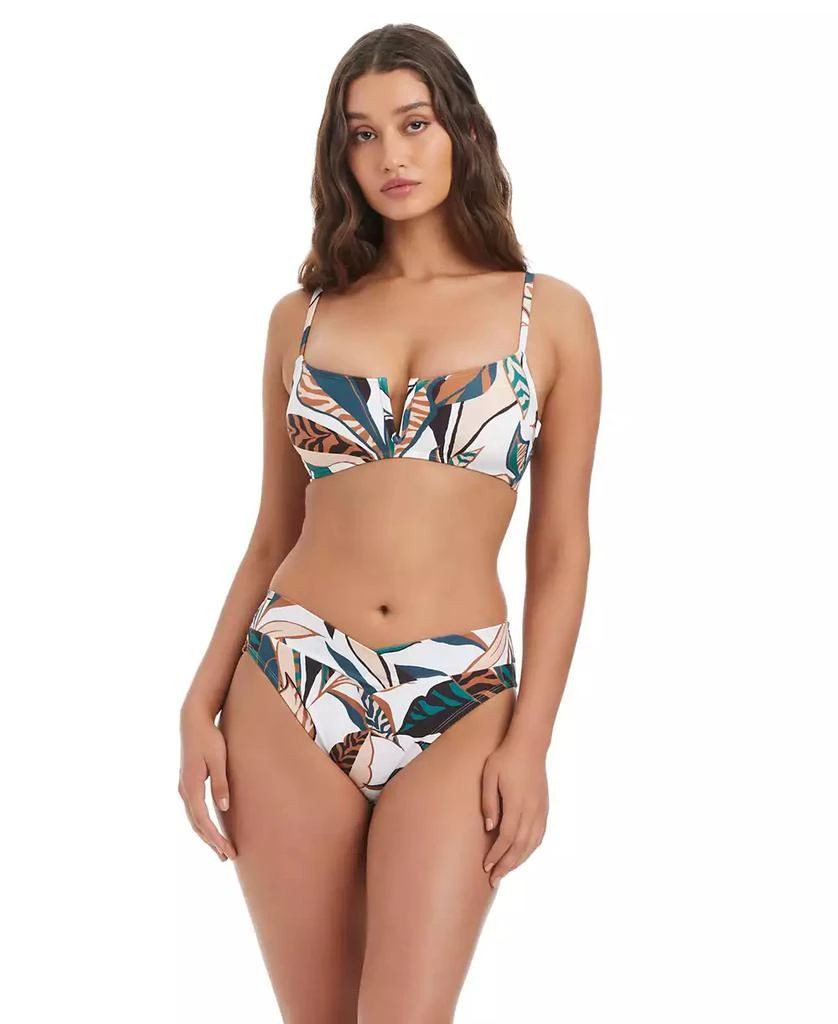 Bar III Women's Safari Chic V-Wire Over-The-Shoulder Bralette, Macy's Exclusive 2