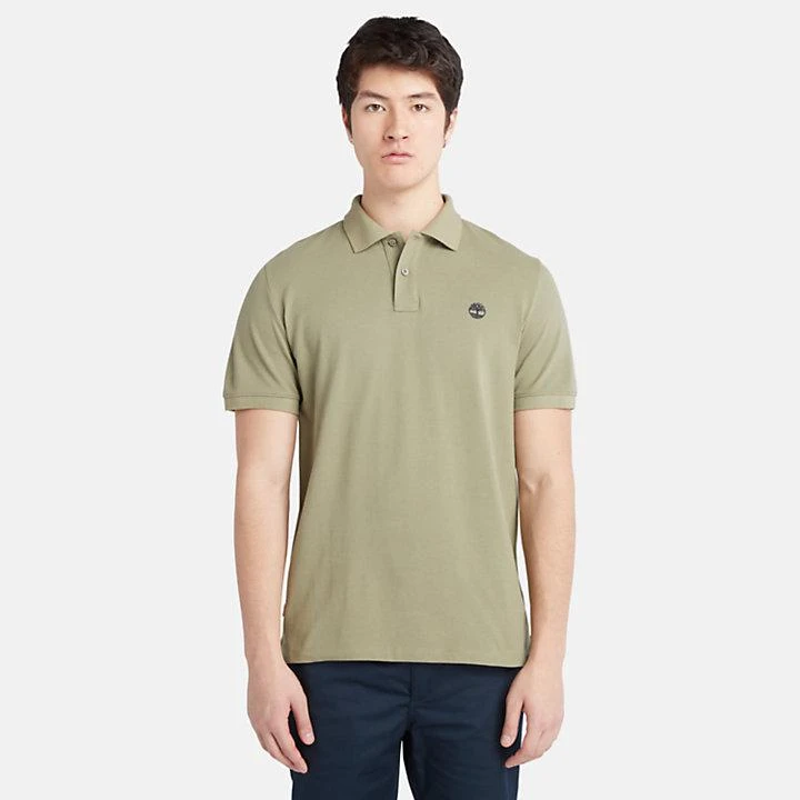 Timberland Millers River Pique Polo Shirt for Men in Green 4