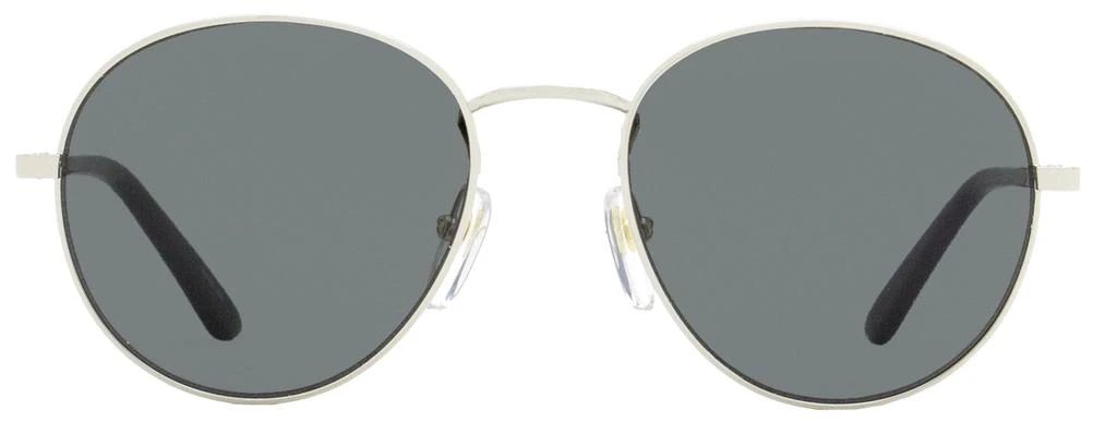 Smith Unisex Oval Sunglasses Prep YB7IR Silver/Black 53mm 2