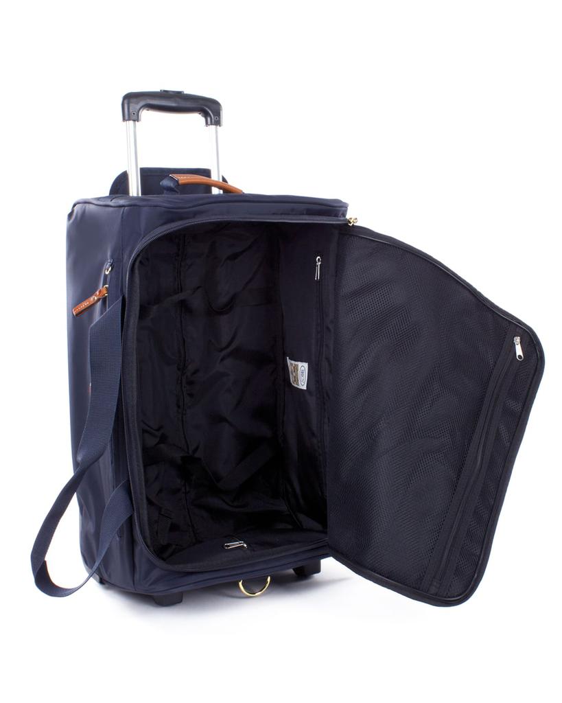 Bric's Navy X-Bag 21" Carry-On Rolling Duffel Luggage