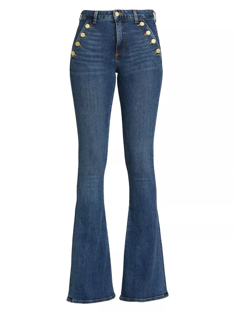 Ramy Brook Helena High-Rise Flare Jeans 1
