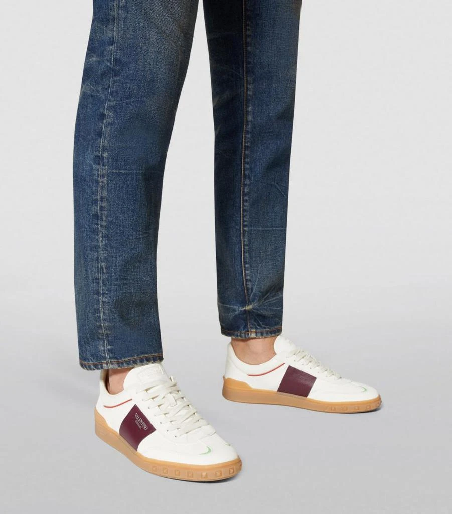 Valentino Leather Low-Top Sneakers 5
