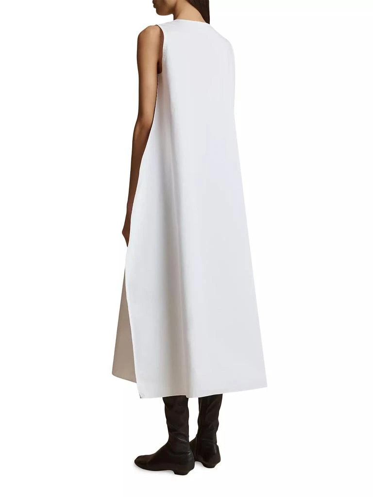 Khaite Coli Cotton Swing Dress 2