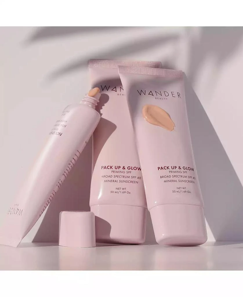 Wander Beauty Pack Up & Glow Priming Mineral Sunscreen SPF 40 4