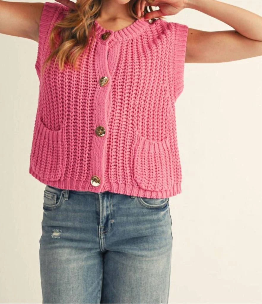 Jodifl Jodifl - Stepping Into Fall Sweater Vest