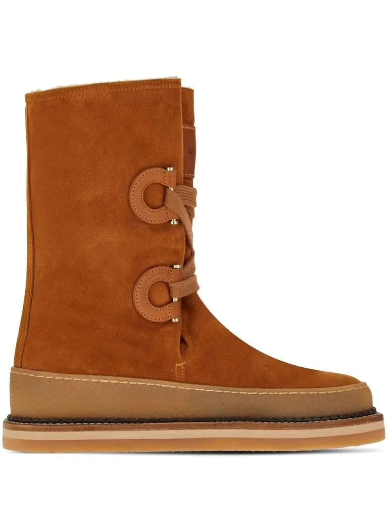 Salvatore Ferragamo Ferragamo Winter Calf-Length Boots 1