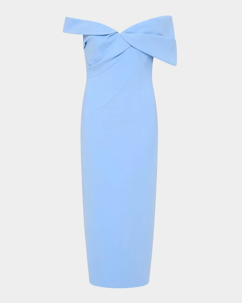 RACHEL GILBERT Mattie Off-The-Shoulder Midi Dress 1