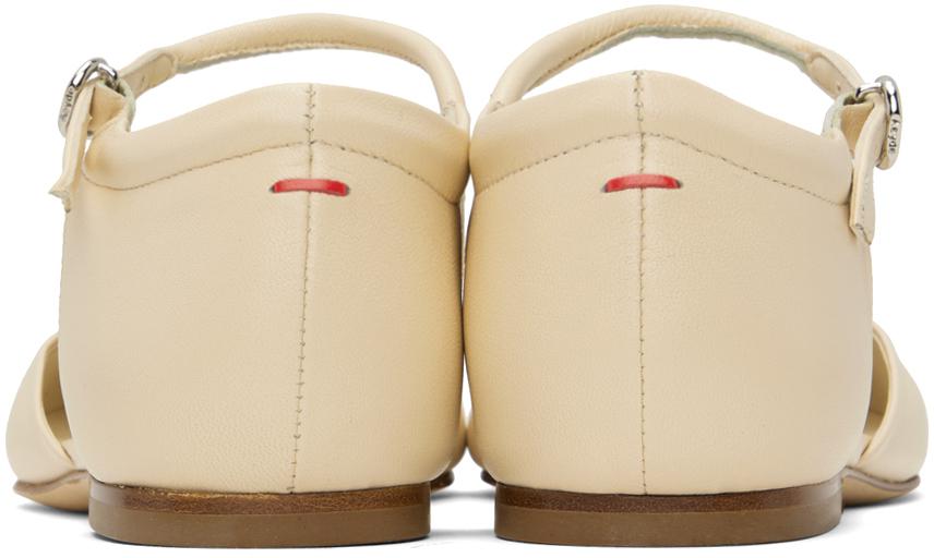 【関税込み】Aeyde オフホワイト Miri フラットシューズ AEYDE Off-White Miri Loafers - Shoes - BeyondStyle