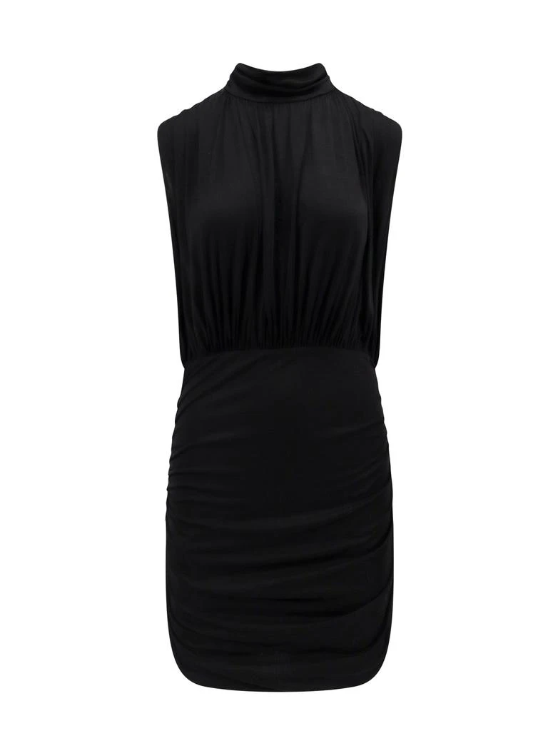 Semicouture Viscose draped dress 1