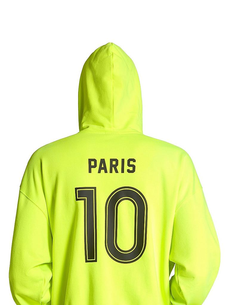 Balenciaga Paris Soccer Medium Fit Zip-Up Hoodie - Free Shipping