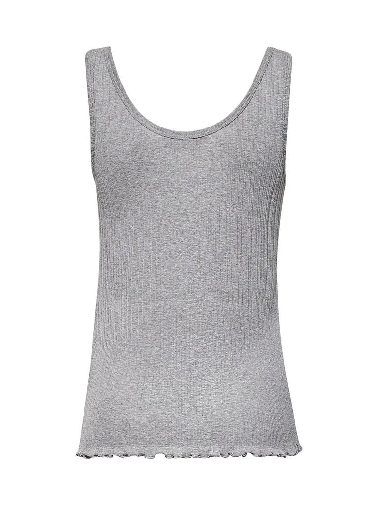 Fendi Fendi Logo Embroidered Sleeveless Top 2