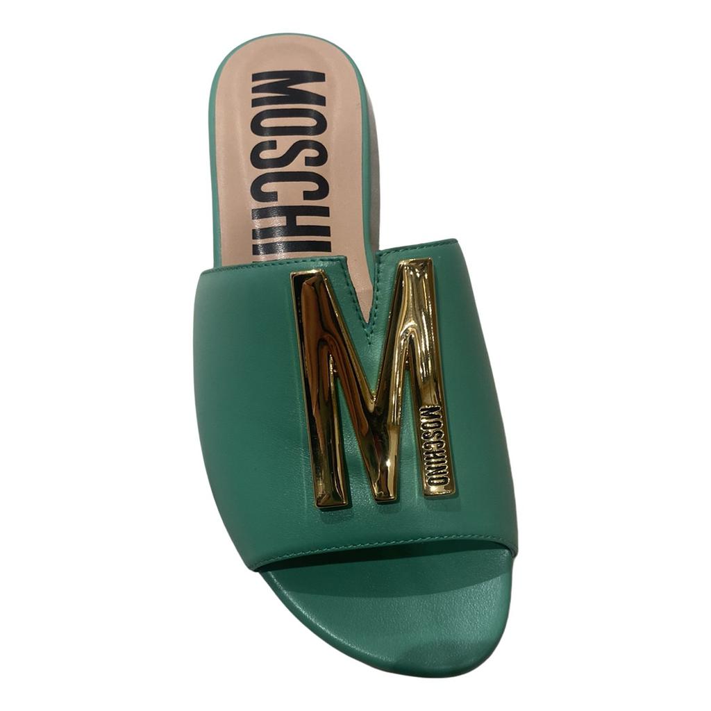 Moschino Moschino Leather mules - Sandals - Compare Prices